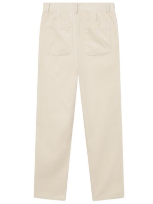 Cordhose aus Baumwolle, Tapered Fit