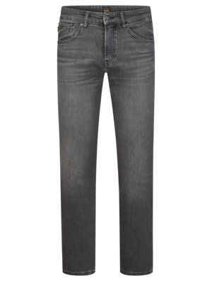 Stretch-Jeans Onyx in dezenter Washed-Optik, Slim Taper