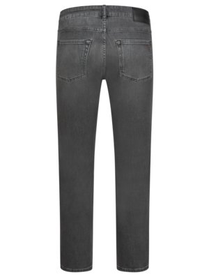 Stretch-Jeans Onyx in dezenter Washed-Optik, Slim Taper