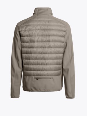 Gesteppte Hybrid-Jacke Nolan mit Softshell-Akzenten