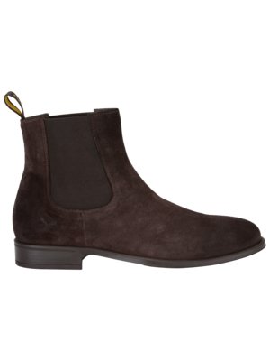 Chelsea Boots aus Veloursleder