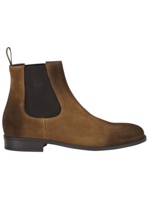 Chelsea-Boots-aus-Veloursleder