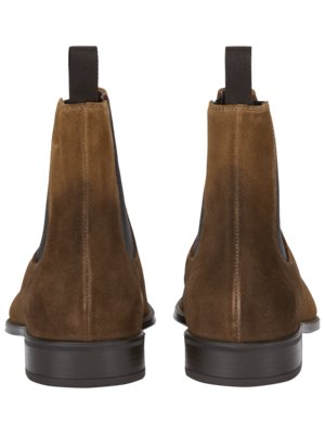 Chelsea-Boots-aus-Veloursleder