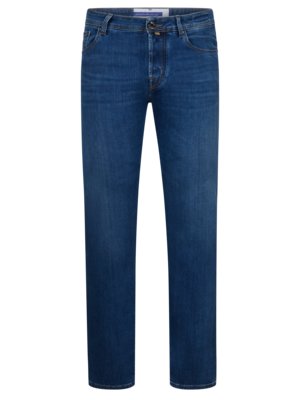 Jeans Bard mit Kontrast-Nähten, Slim Fit