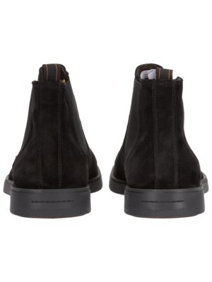 Leichte Chelsea Boots aus Veloursleder mit Sneaker-Sohle