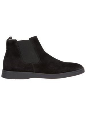 Leichte Chelsea Boots aus Veloursleder mit Sneaker-Sohle