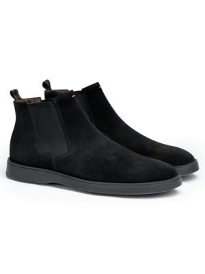 Leichte Chelsea Boots aus Veloursleder mit Sneaker-Sohle