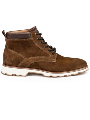 Mid Top Schnürstiefel Murphy aus Veloursleder