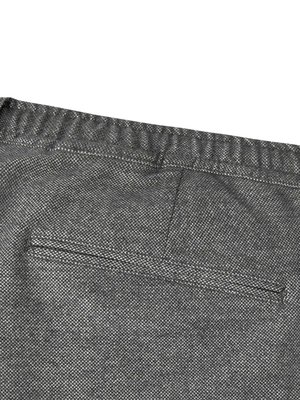 Flanellhose mit Dehnbund, Tunnelzug und Stretchanteil