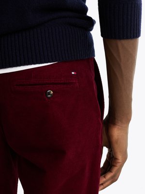 Cordhose Denton mit Stretchanteil, Straight Fit