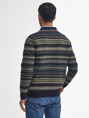 Pullover aus Wolle mit Norweger-Muster