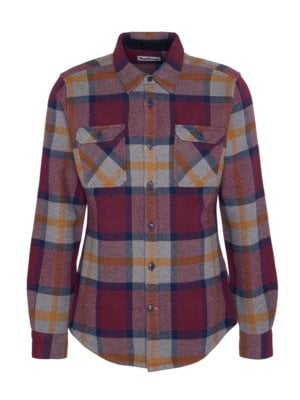 Overshirt in Flanell-Qualität mit Karomuster