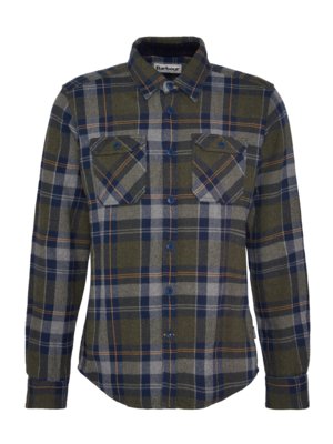 Overshirt in Flanell-Qualität, Tailored Fit