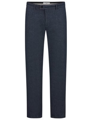 Chino Felix in Flanell-Qualität mit Stretchanteil, Modern Fit