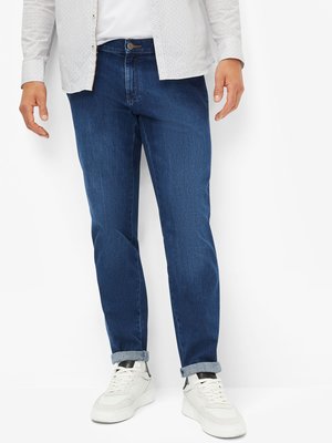 Chino Fabio in Denim-Qualität mit Stretchanteil, Modern Fit