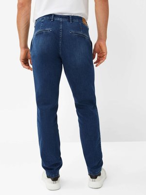 Chino Fabio in Denim-Qualität mit Stretchanteil, Modern Fit