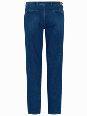 Chino Fabio in Denim-Qualität mit Stretchanteil, Modern Fit