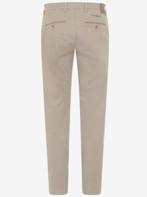 Chino Fabio mit Struktur und Stretchanteil, Modern Fit