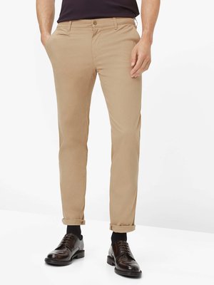 Chino Fabio mit Struktur und Stretchanteil, Modern Fit