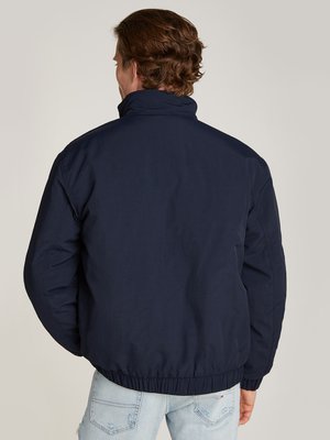 Wattierter Blouson Essential mit Logo-Applikation