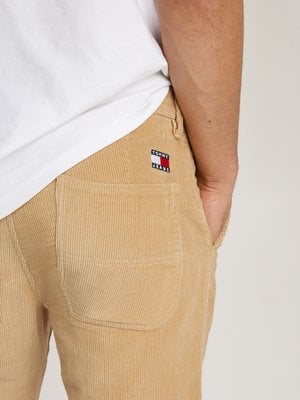 Cordhose aus Baumwolle, Straight Fit