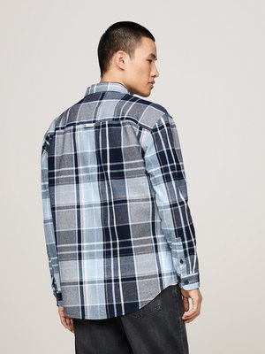 Overshirt in Flanell-Qualität mit Check-Muster, Relaxed Fit