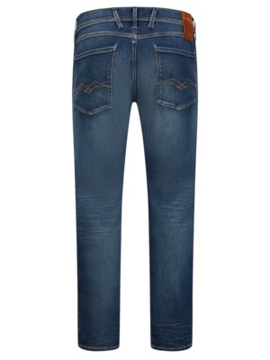 Hyperflex Stretch-Jeans Anbass in Washed-Optik, Slim Fit