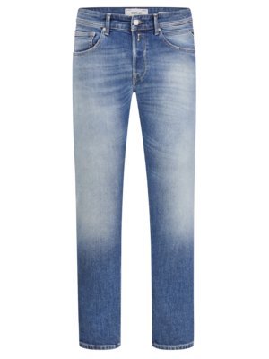 Jeans Willbi mit Kontrastnähten im Used-Look, Regular Slim Fit