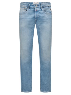 Helle Jeans Willbi in Washed-Optik, Regular Slim Fit