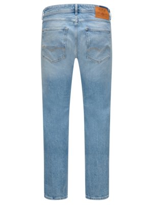 Helle Jeans Willbi in Washed-Optik, Regular Slim Fit