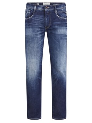 Distressed Jeans Anbass im Washed-Look, Slim Fit