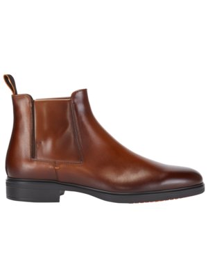 Easy On Chelsea Boots aus Glattleder mit Rutschschutz