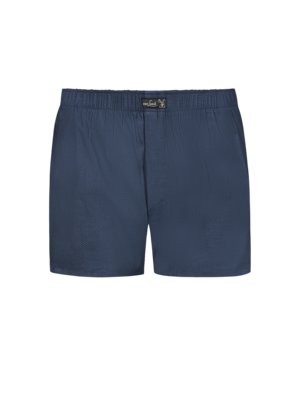 Boxershorts mit Pin Dot-Muster und Logo-Aufnäher