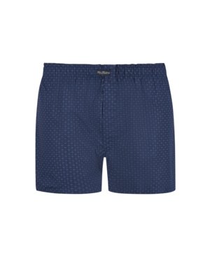 Locker fallende Boxershorts mit grafischem Muster