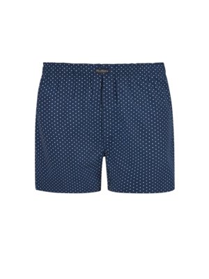 Locker fallende Boxershorts mit Punktmuster