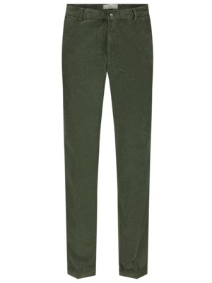 Chino in Cord-Qualität mit Stretchbund, Easy Fit