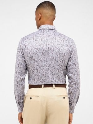 Hemd aus Baumwolle mit Paisley-Print, Slim Fit