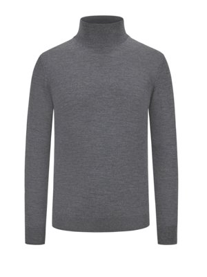 Pullover aus Merinwolle und Turtleneck