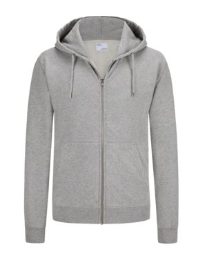 Sweatjacke aus Bio-Baumwolle