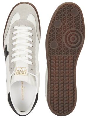 Weicher Runner Sneaker Blade im Leder-Mix