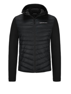 Hybrid-Steppjacke Frost mit Daunenfüllung und Kapuze