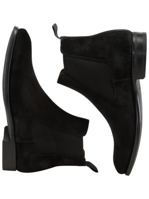 Chelsea Boots aus Veloursleder