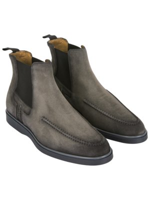 Chelsea Boots mit Steppnaht und Sneaker-Sohle