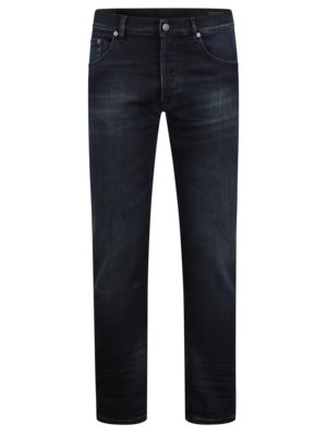 Stretch-Jeans Icon mit dezenter Waschung, Regular Fit