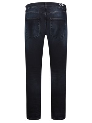 Stretch-Jeans Icon mit dezenter Waschung, Regular Fit