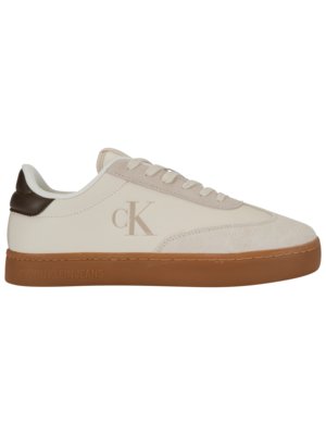 Low Top Sneaker mit Kontrast-Details