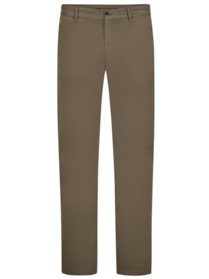 Chino Lou aus elastischer Gabardine, Regular Fit