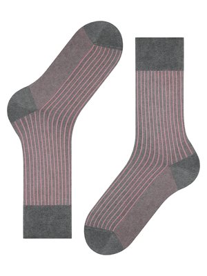 Socken Oxford mit Streifen in Bicolor-Optik