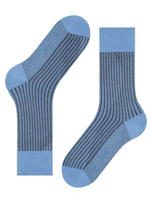 Socken Oxford mit Streifen in Bicolor-Optik