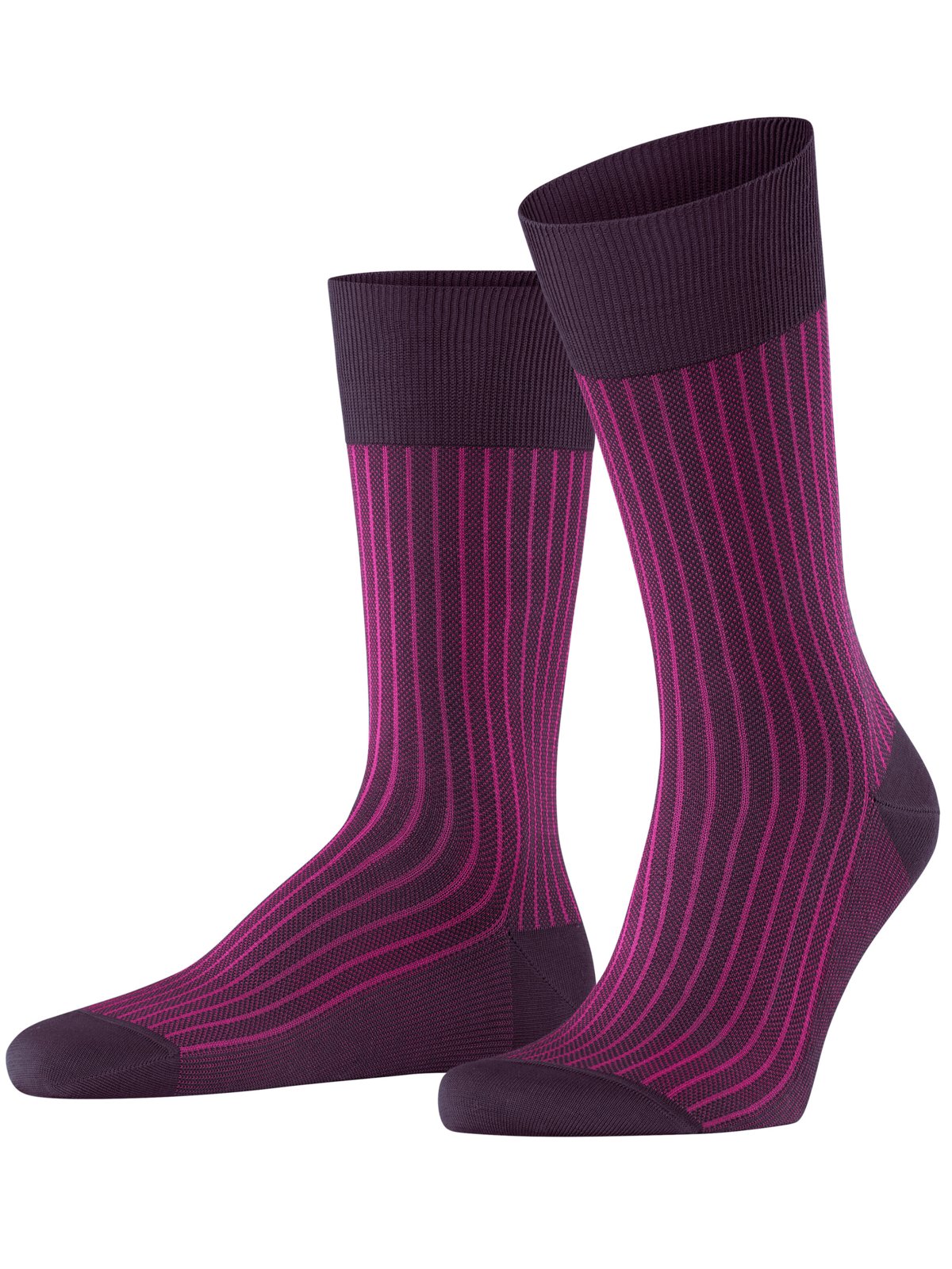 FALKE Socken Oxford mit Streifen in Bicolor-Optik in 44